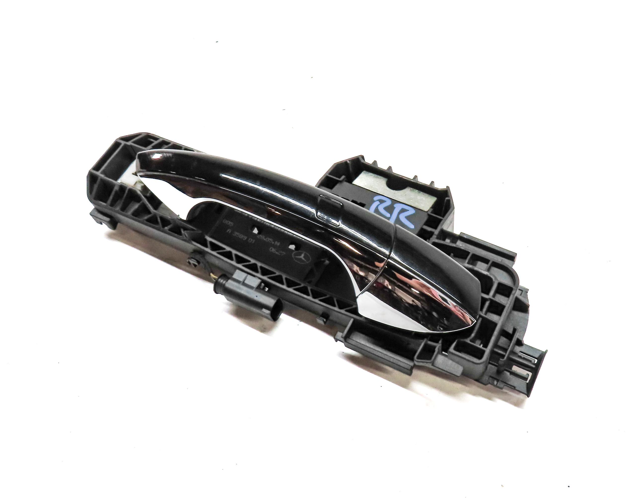 08-16 MERCEDES C E GL ML CLASS FRONT or REAR RIGHT KEYLESS DOOR HANDLE (Black) — exact item pictured
